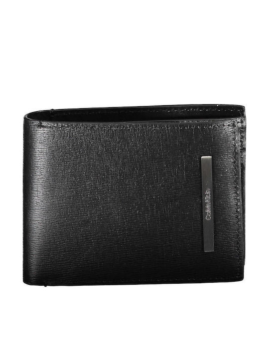 Trifold Men's Wallet Classic with RFID Black