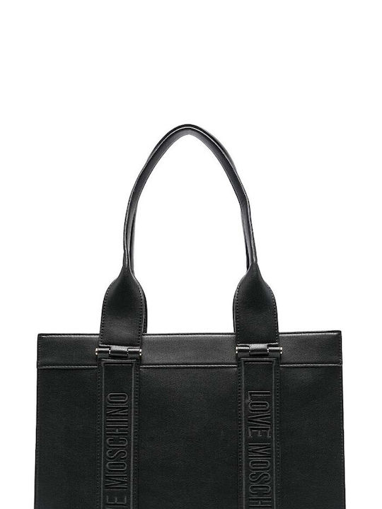 Moschino Damen Tasche Schulter Schwarz