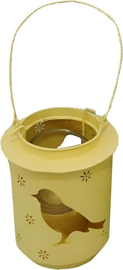 Etoile Felinar Metalic Galben 9x9x12buc 1buc