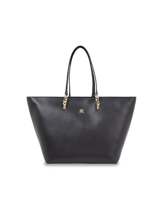 Tommy Hilfiger Geantă de damă Tote Neagră AW0AW16112-BDS