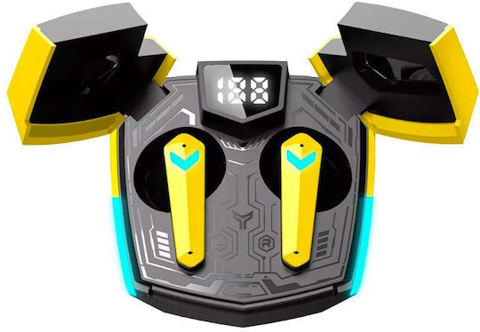 Canyon Gtws-2 In-ear Bluetooth Handsfree Earphones with Charging Case Yellow