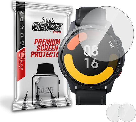 GrizzGlass Hybridglass Tempered Glass pentru Urmărește S1 Active 2buc