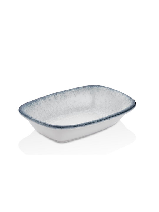 By Bone Serving Bowl Round made of Porcelain with Diameter 16cm