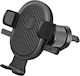Setty Holder Car Mobile Mount with Adjustable Hooks Black