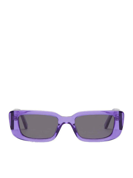 Palm Angels Women's Sunglasses with Purple Plas...