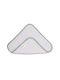 abo Schultertuch White Weiß 30x30cm.