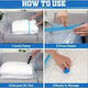 Tpster Plastic Storage Bag For Clothes Airtight and with Vacuum 68x98cm 1pcs