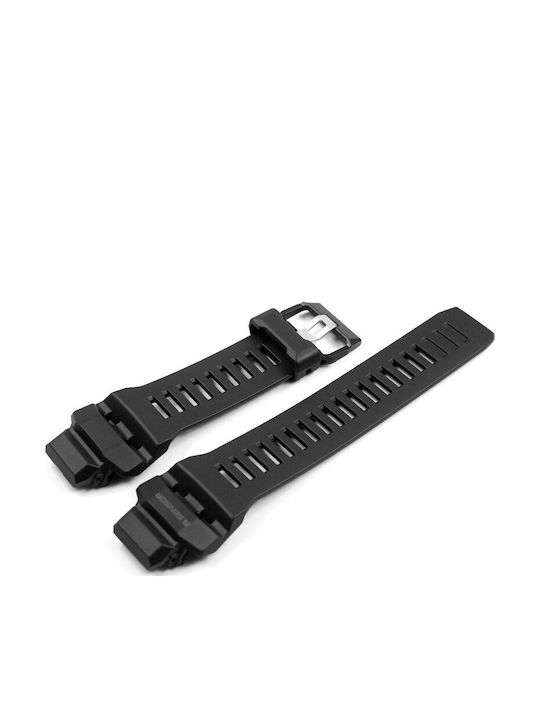 Casio G-shock Καουτσούκ Λουράκι Μαύρο