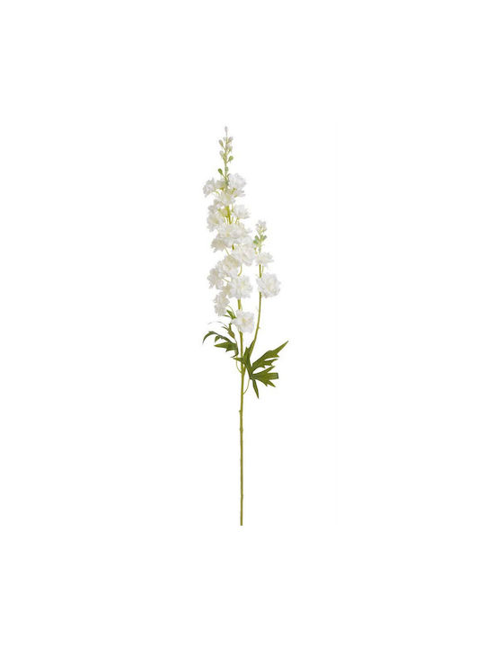 Δελφίνιο, Λουλούδι Τεχνητό, Λευκό 85cm