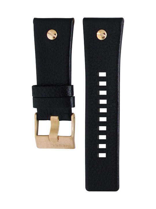 Diesel Lederriemen Schwarz 28mm Diesel Lederriemen Schwarz 28mm