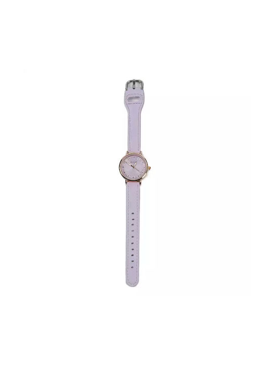 Nora's Accessories Uhr in Rosa / Rosa Farbe
