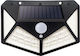 Solarleuchte 6W 480lm Kaltweiß 6000K mit Bewegungssensor IP65