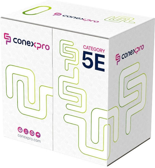 Conexpro U/UTP Cat.5e Gigabit Ethernet Network Cable Without Terminated Connectors 305m