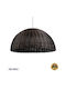 GloboStar Montana Hanging Ceiling Light Copper Boho Grid with E27 Socket 80x40x40cm