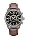 Timberland Northbridge Ανδρικό Ρολόι 45mm Μπαταρίας με Καφέ Δερμάτινο Λουράκι
