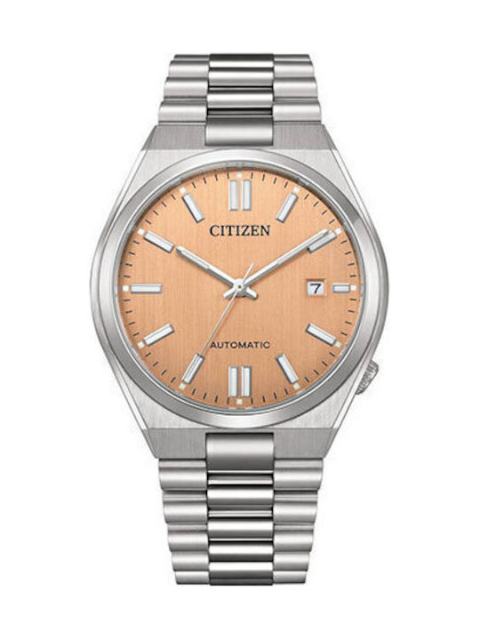 Citizen Tsuyosa Ρολόι Αυτόματο με Μεταλλικό Μπρασελέ Citizen Tsuyosa Ρολόι Αυτόματο με Μεταλλικό Μπρασελέ