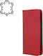 Wallet Leather Orange (Moto G22)