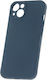 Silicone Back Cover Tempered Glass Blue Oppo A78 4G