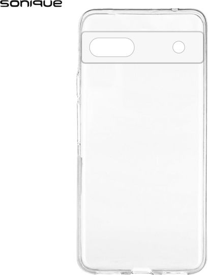 Sonique Crystal Book Σιλικόνης / Δερματίνης Διάφανο (Google Pixel 6a)