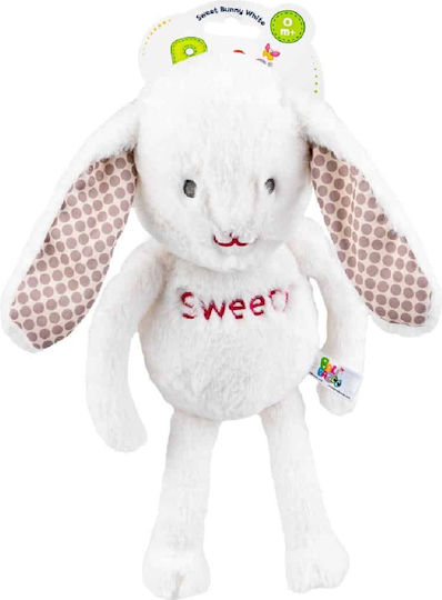 Bali Bazoo Iepuraș de pluș Cuddle Bunny White 38 cm.