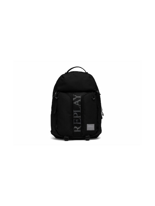 Replay Men's Fabric Backpack Black