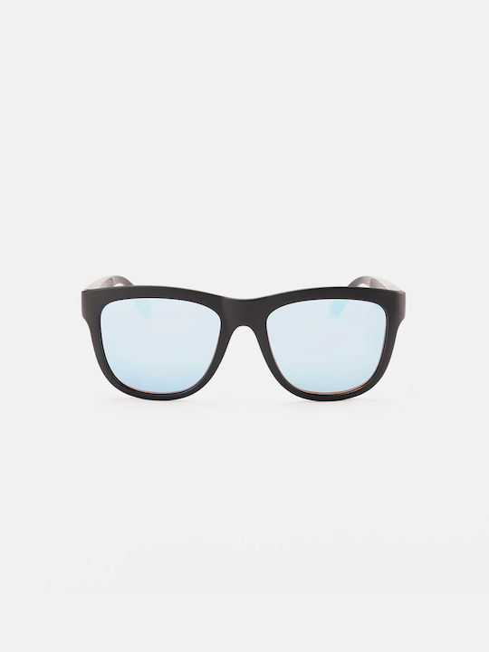 Cosselie Sunglasses with Black Plastic Frame and Light Blue Lens 1802203101