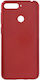 Задна корица Силикон Червен (Huawei Y7 2018/Y7 Prime 2018)