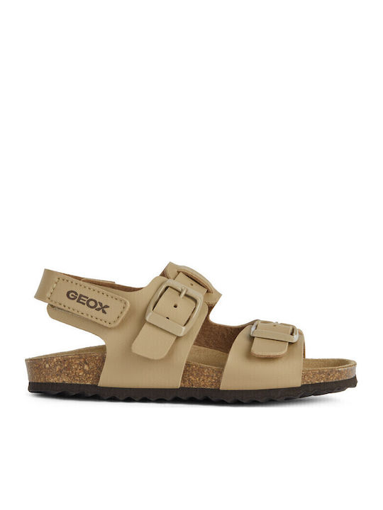 Geox Παιδικά Πέδιλα Μπεζ