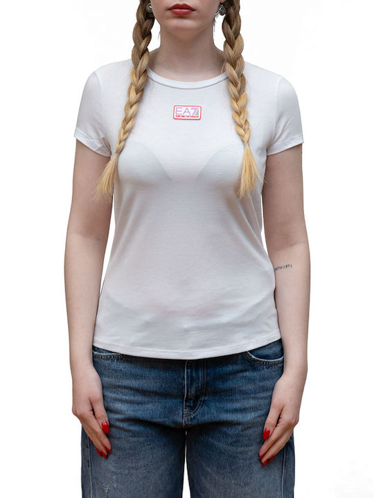 Emporio Armani Γυναικείο T-shirt Μπεζ