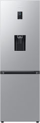 Samsung Fridge Freezer 341lt NoFrost H185xW59.5xD65.8cm Inox