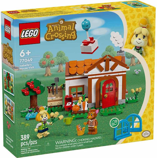 LEGO Animal Crossing Animal Crossing Isabelle's Haus Besuch für 6+ Jahre 389Stücke