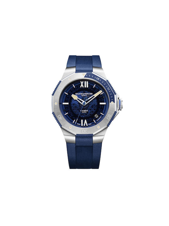 Baume & Mercier Watch Battery in Blue / Blue Color