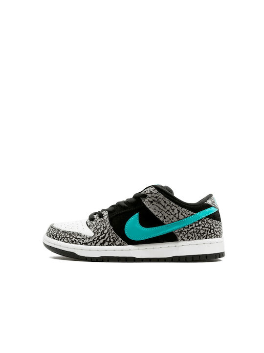 Nike SB Dunk Low Atmos Elephant Ανδρικά Sneakers Medium Grey / Black / White / Clear Jade