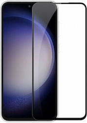 Full Face Tempered Glass Μαύρο (Galaxy S23 FE)