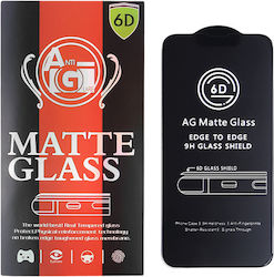 Full Face Tempered Glass Μαύρο (Realme C53)