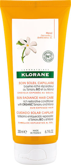 Klorane Tamanu Bio & Monoi Conditioner Wiederaufbau/Pflege für Alle Haartypen 200ml