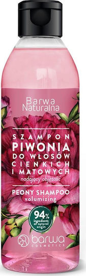 Barwa Peony Σαμπουάν Όγκου για Εύθραυστα Μαλλιά 300ml