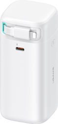 Usams US-CD217 18000mAh 22.5W Λευκό