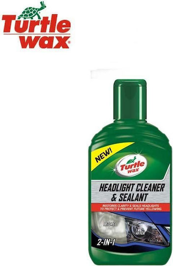 Turtle Wax Headlight Cleaner & Sealant Ointment Restoration of Car Headlights 300ml