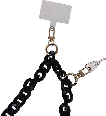 Neck Strap for Mobile Phones Black