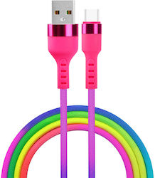Setty USB 2.0 USB-C male - USB-A 18W 1.2m Setty USB 2.0 USB-C male - USB-A 18W 1.2m