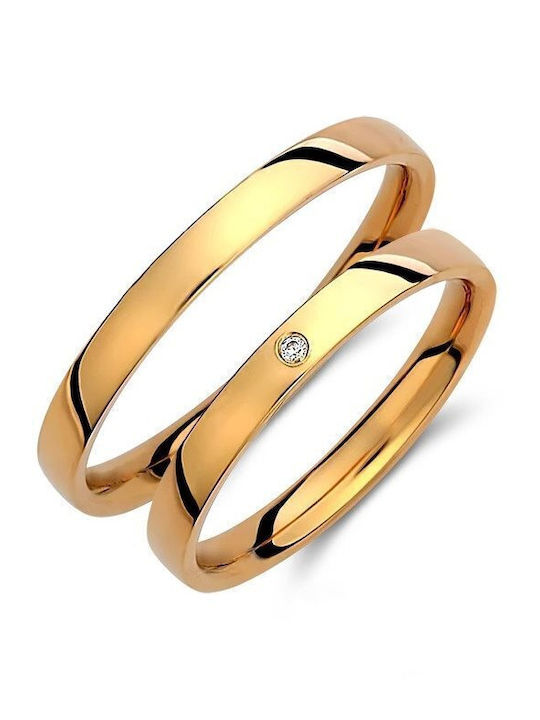 Paraxenies Wedding Ring Made of 14K Gold