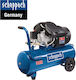 Scheppach Cu o singură fază Compresor de aer 97dB cu Putere 3hp și Rezervor de aer 50lt 5906102901