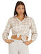 Women's Long Sleeve Shirt Beige