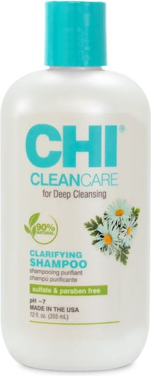 CHI Cleancare – Clarifying Shampoo for Deep Cleaning & Smoothing 355ml