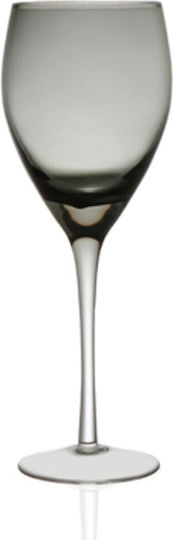 Cryspo Trio Smoke Ποτήρι Νερού Γυάλινο 350ml