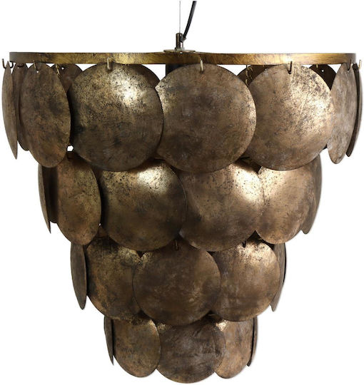 ArteLibre Pendant Light Brown 54.5x54.5x52.5cm