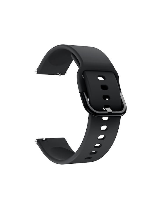 Armband Silikon Schwarz (Amazfit Bip 5)