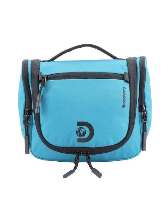 Travel Toiletry Bag Discovery Metropolis D00211-39 Turquoise