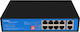 Ewind Unmanaged L2 PoE+ Switch with 10 Gigabit (1Gbps) Ethernet Ports